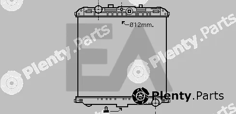 Eaclima 31R16018 — Radiator, engine cooling