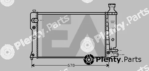 Eaclima 31R55035 — Radiator, engine cooling