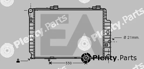 Eaclima 31R50142 — Radiator, engine cooling