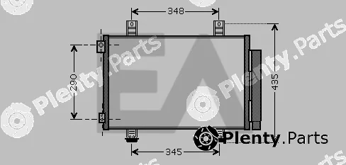 Eaclima 30C69004 — Condenser, air conditioning