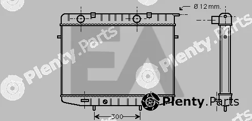 Eaclima 31R54092 — Radiator, engine cooling