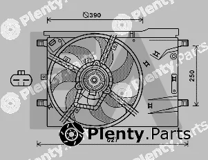 Eaclima 33V10032 — Fan, engine cooling