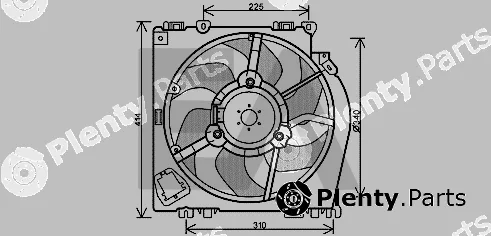 Eaclima 33V60020 — Fan, engine cooling