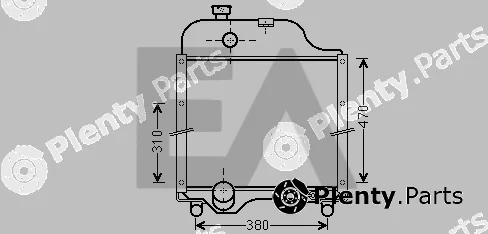Eaclima 31R32006 — Radiator, engine cooling