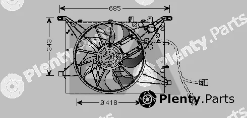 Eaclima 33V78002 — Fan, engine cooling