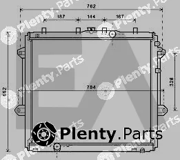Eaclima 31R71289 — Radiator, engine cooling