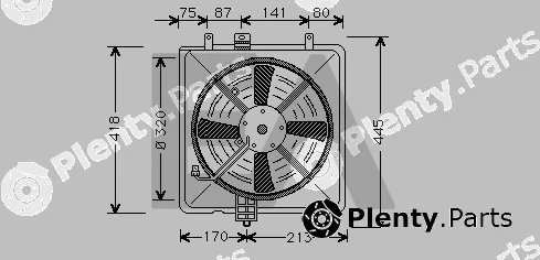 Eaclima 33V51002 — Fan, engine cooling