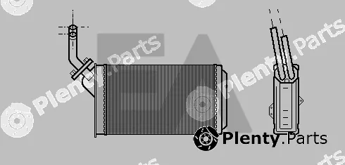 Eaclima 45C10005 — Heat Exchanger, interior heating