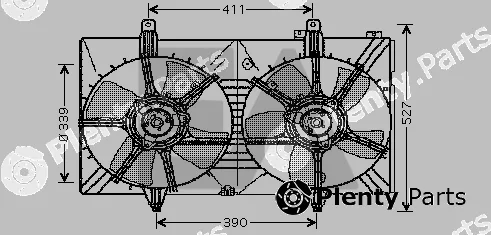Eaclima 33V18018 — Fan, engine cooling