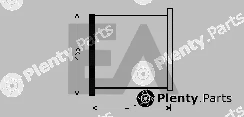 Eaclima 31R44001 — Radiator, engine cooling