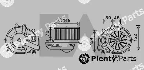 Eaclima 42A77010 — Electric Motor, interior blower