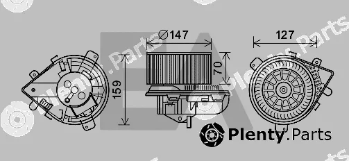 Eaclima 42A55016 — Electric Motor, interior blower