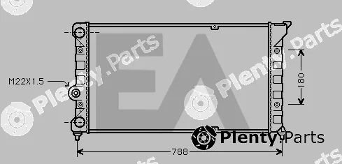 Eaclima 31R77032 — Radiator, engine cooling