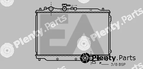 Eaclima 31R52018 — Radiator, engine cooling