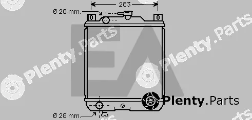 Eaclima 31R69015 — Radiator, engine cooling
