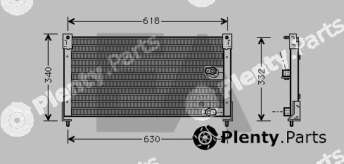 Eaclima 30C05004 — Condenser, air conditioning