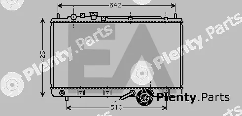 Eaclima 31R52068 — Radiator, engine cooling