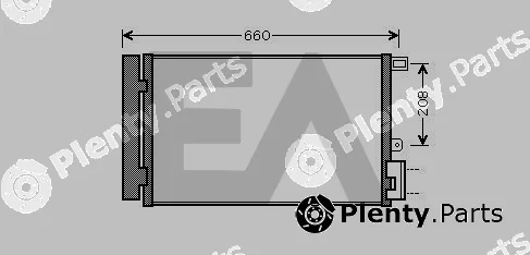 Eaclima 30C25058 — Condenser, air conditioning