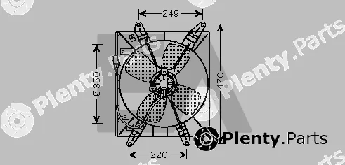 Eaclima 33V71009 — Fan, engine cooling