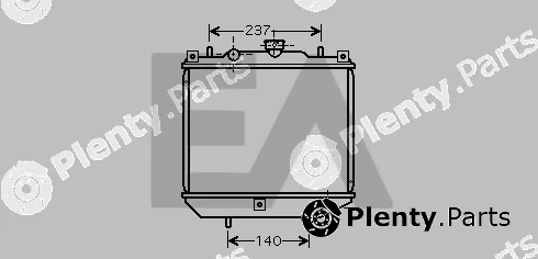 Eaclima 31R04001 — Radiator, engine cooling