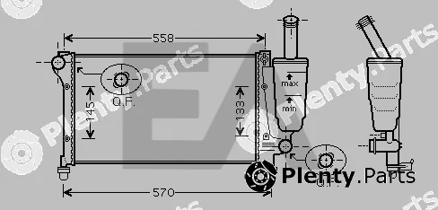 Eaclima 31R25001 — Radiator, engine cooling