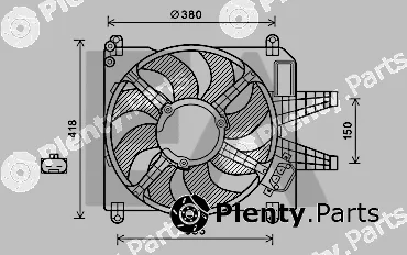 Eaclima 33V25083 — Fan, engine cooling