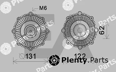 Eaclima 35C71D01 — Fan Wheel, engine cooling