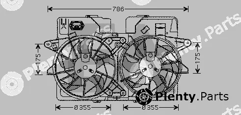 Eaclima 33V52031 — Fan, engine cooling