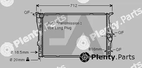 Eaclima 31R07143 — Radiator, engine cooling