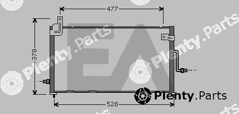 Eaclima 30C20010 — Condenser, air conditioning