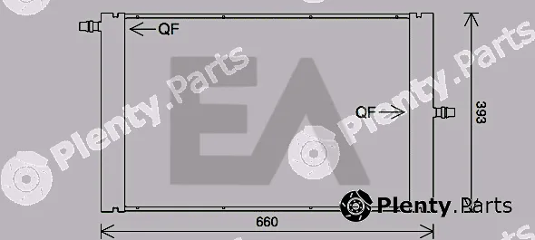 Eaclima 31R05053 — Radiator, engine cooling