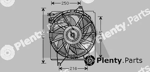 Eaclima 33V28003 — Fan, engine cooling