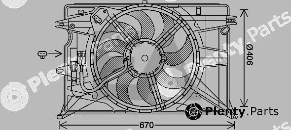 Eaclima 33V25103 — Fan, engine cooling