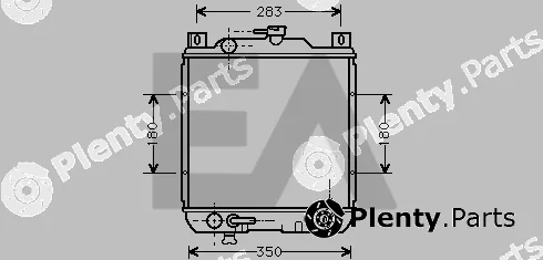 Eaclima 31R69011 — Radiator, engine cooling