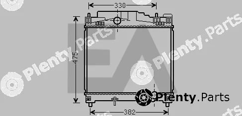 Eaclima 31R71317 — Radiator, engine cooling