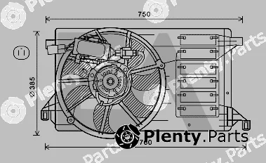 Eaclima 33V52050 — Fan, engine cooling