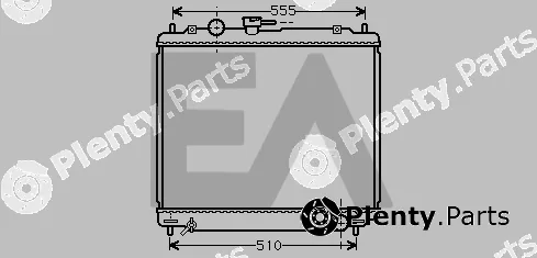 Eaclima 31R51002 — Radiator, engine cooling