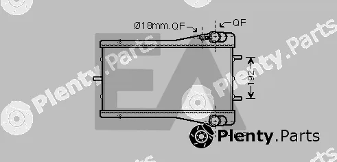 Eaclima 31R58011 — Radiator, engine cooling