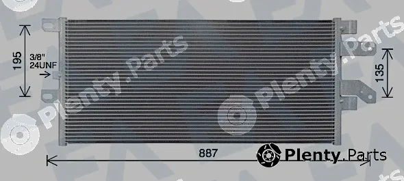 Eaclima 30C63007 — Condenser, air conditioning