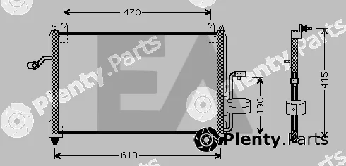 Eaclima 30C20011 — Condenser, air conditioning