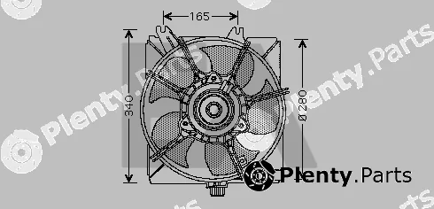 Eaclima 33V12008 — Fan, engine cooling