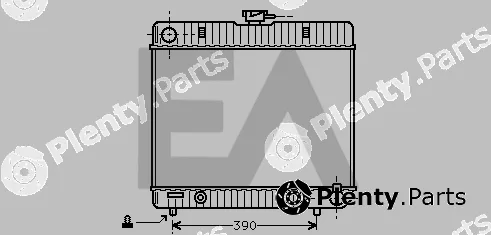 Eaclima 31R50027 — Radiator, engine cooling