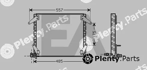Eaclima 30C18034 — Condenser, air conditioning
