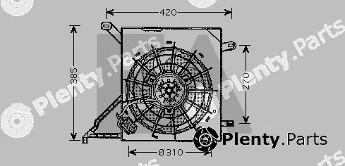 Eaclima 33V54033 — Fan, engine cooling