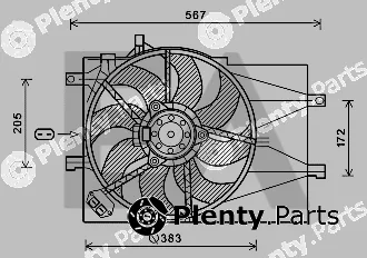Eaclima 33V25091 — Fan, engine cooling