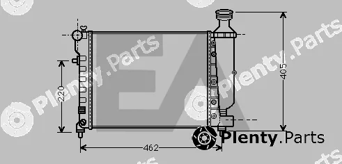 Eaclima 31R10101 — Radiator, engine cooling