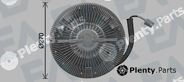 Eaclima 35C63D16 — Fan Wheel, engine cooling