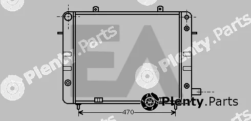 Eaclima 31R54044 — Radiator, engine cooling