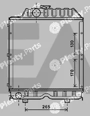 Eaclima 31R53009 — Radiator, engine cooling