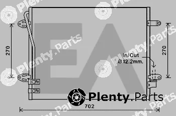 Eaclima 30C77039 — Condenser, air conditioning